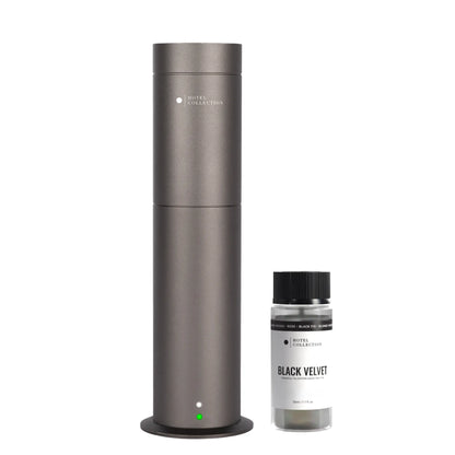 Hotel Collection | Scent Diffuser Discovery Kit Covers up to 600 sq/ft with One Fragrance Oil 50mL (1.69 Fl Oz) - Color: Space Gray, Scent: My Way Inspired by: 1 Hotel®, Miami Beach