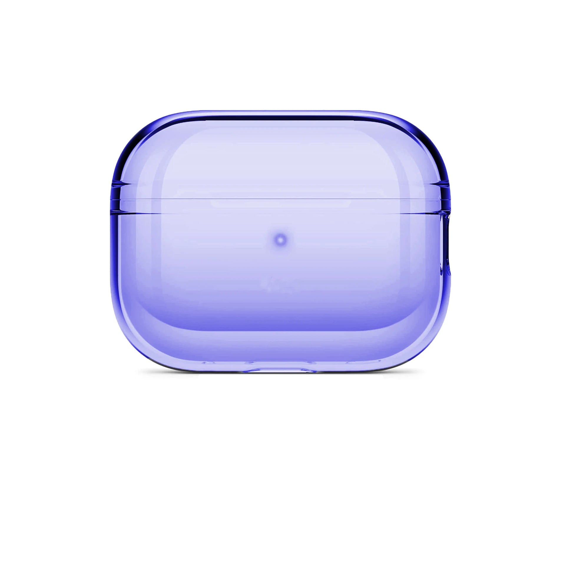 Colorful Transparent Protective Case Cover For Airpods Pro 2 TPU Soft Skin Shockproof Case Designed for Airpods Pro2 Earbuds - Color: Transparent Purple