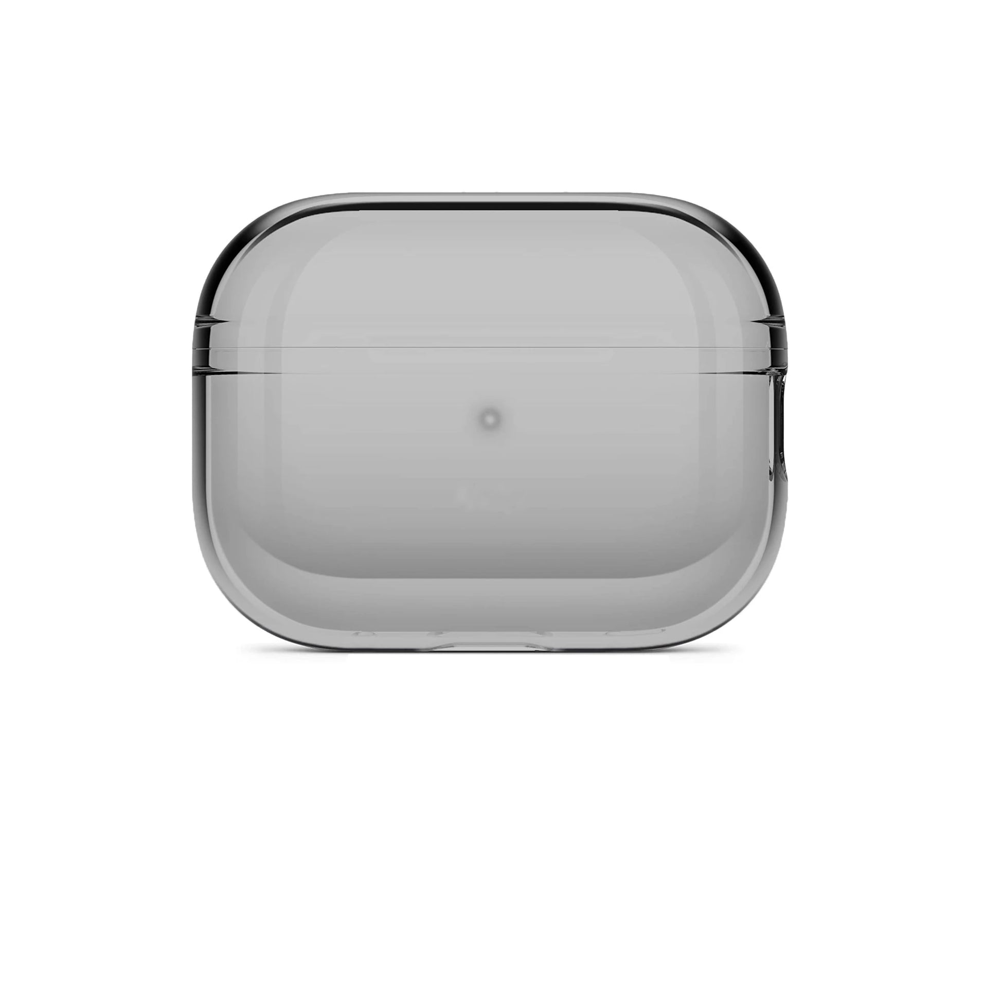 Colorful Transparent Protective Case Cover For Airpods Pro 2 TPU Soft Skin Shockproof Case Designed for Airpods Pro2 Earbuds - Color: Transparent Black