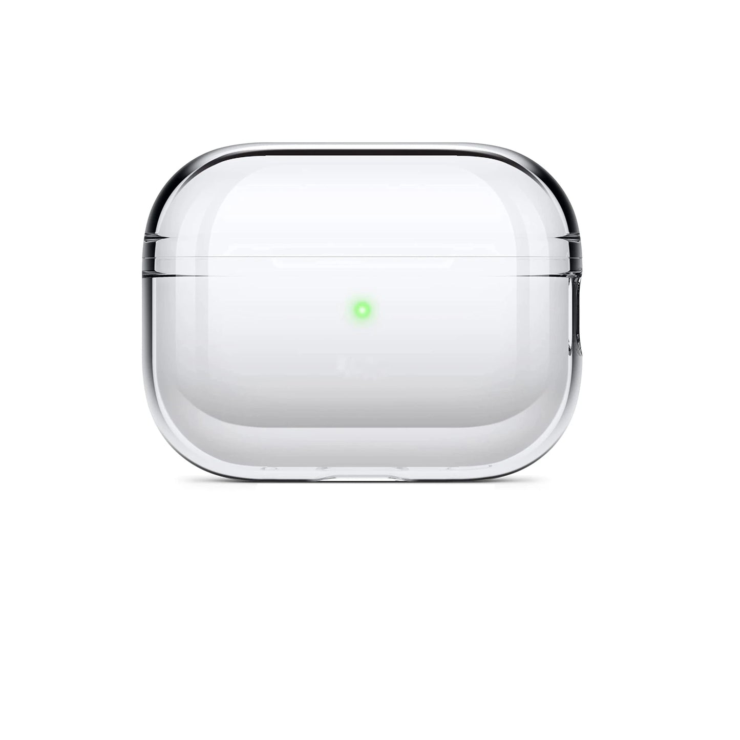 Colorful Transparent Protective Case Cover For Airpods Pro 2 TPU Soft Skin Shockproof Case Designed for Airpods Pro2 Earbuds - Color: Transparent