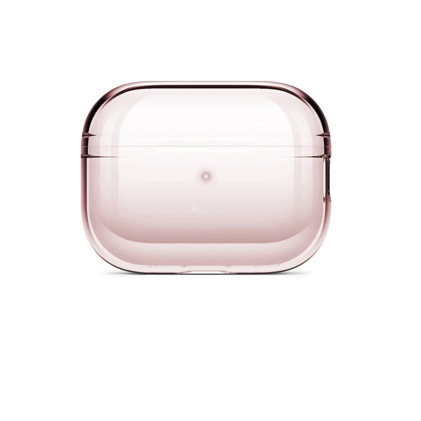 Colorful Transparent Protective Case Cover For Airpods Pro 2 TPU Soft Skin Shockproof Case Designed for Airpods Pro2 Earbuds - Color: Transparent Pink